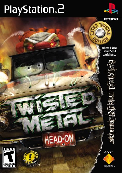 twisted metal ps2 cover art